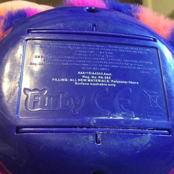 Furby works tie dye in excellent working condition - Picture 7 of 7